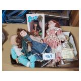 Lot of Assorted Dolls