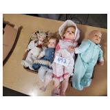 Mixed Lot of Dolls
