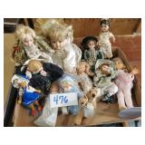 Large Lot of Assorted Dolls