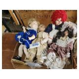 Mixed Lot of Dolls