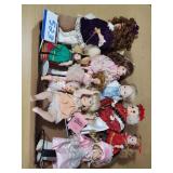 Assorted Lot of Dolls