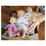 Mixed Lot of Dolls