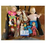 Mixed Lot of Dolls