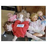 Mixed Lot of Dolls