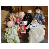 Mixed Lot of Dolls