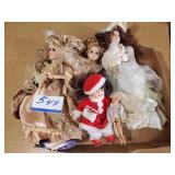 Mixed Lot of Dolls