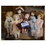 Lot of Assorted Dolls