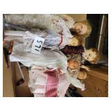 Mixed Lot of Dolls