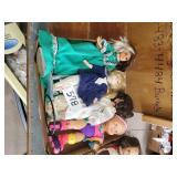Lot of 4 Dolls