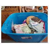 Tote full of Doll Clothes