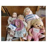 Mixed Lot of Dolls
