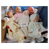Mixed Lot of Dolls