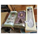 3 Dolls in Original Box