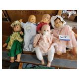 Mixed Lot of Dolls