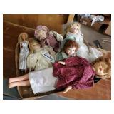 Lot of Assorted Dolls