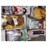 6 Dolls in Original Boxes