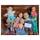 Mixed Lot of Dolls