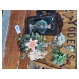 China Doll in Display Case & Fairy Doll