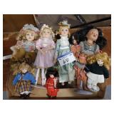 Flat of Assorted Dolls