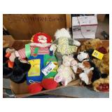Lot of Assorted Plush Toys