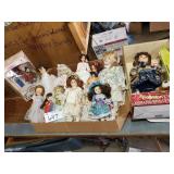 Large Lot of Assorted Dolls