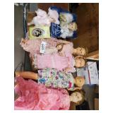 Lot of Assorted Dolls