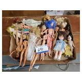 Lot of Assorted Dolls