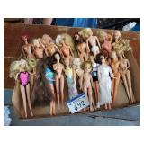 Lot of Assorted Dolls, Unboxed