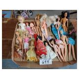 Lot of Assorted Dolls, Unboxed
