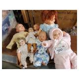 Lot of Assorted Baby Dolls