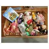 Lot of Small Dolls