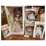 Gone with the Wind Doll, 4 Dolls in Orig Boxes
