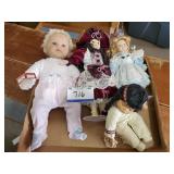 Mixed Lot of Dolls