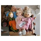 Mixed Lot of Dolls