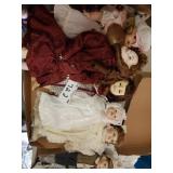 Lot of Assorted Dolls