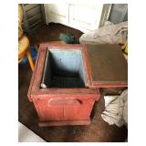 antique ice box