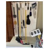 11 Items on Peg Board (Peg Board not Included)
