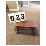 Wood Step Strool 10" tall x 9" wide x 16" long