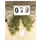 Fostoria Glasses 7 Water and 11 Tea