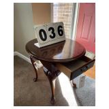 Wood Table 1 drawer