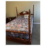 Davis Cabinet Cherry Double Bed