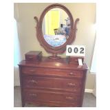Davis Cabinet lillian Russell Cherry Dresser with