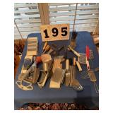 Box of kitchen utensils