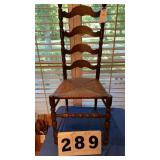 Wood chair cane bottom