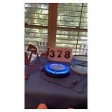 4 items clock electric/battery lazy Susan and 2