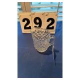 Fostoria ? Glass pitcher