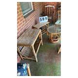 5 Bamboo pieces of furniture.