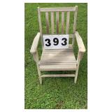 Wood chair