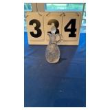 Glass vinegar bottle