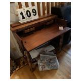 Writing desk wood